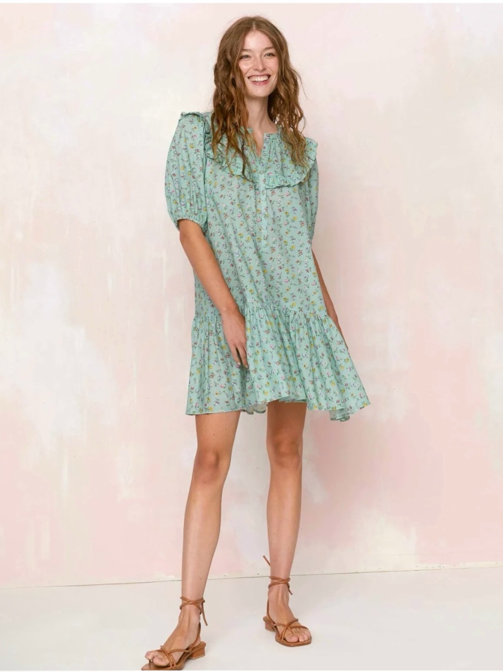 CHRISTY DAWN Simona Dress in “Fern Garden” | Size XS | NWOT